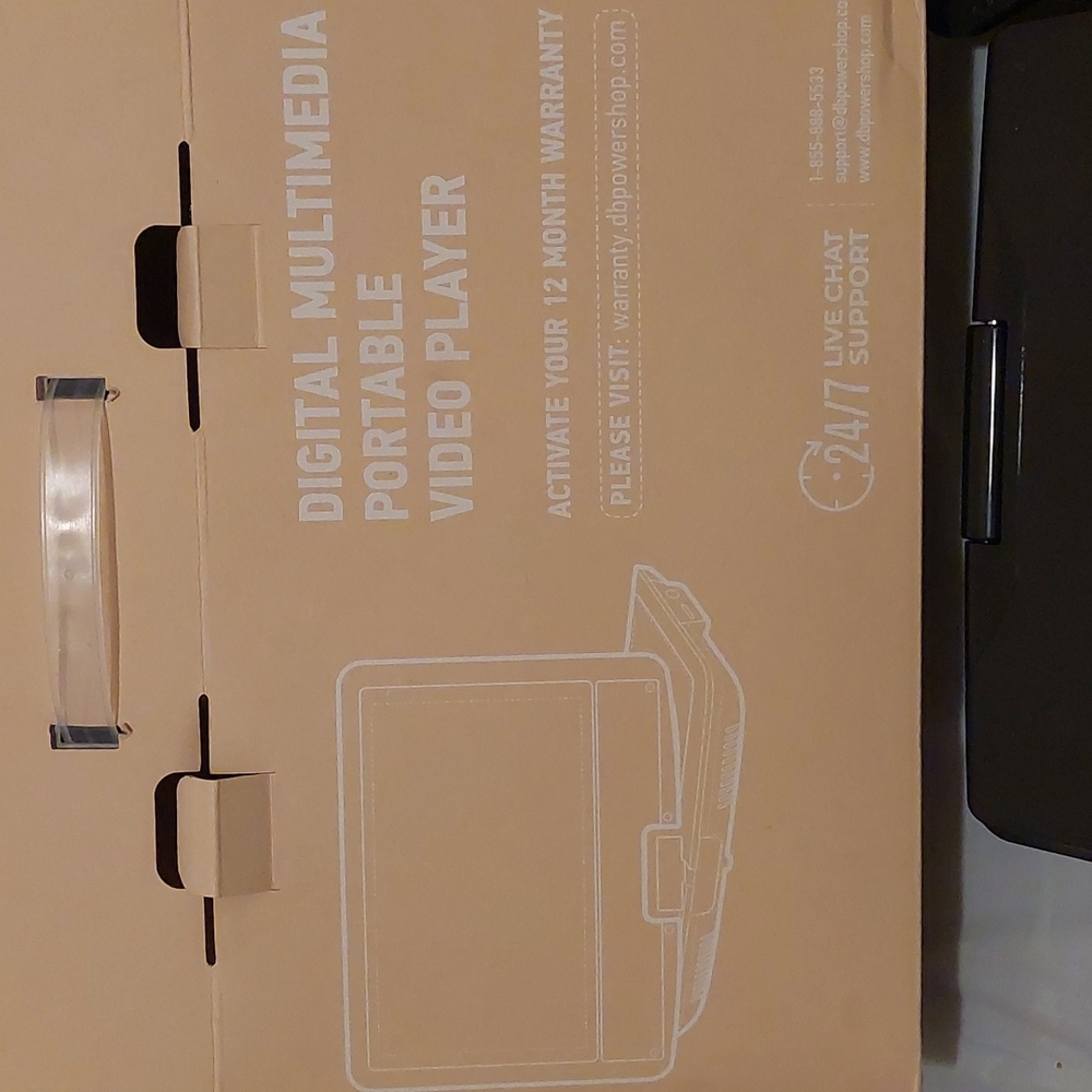 Portable DVD player - Picture 2 of 2
